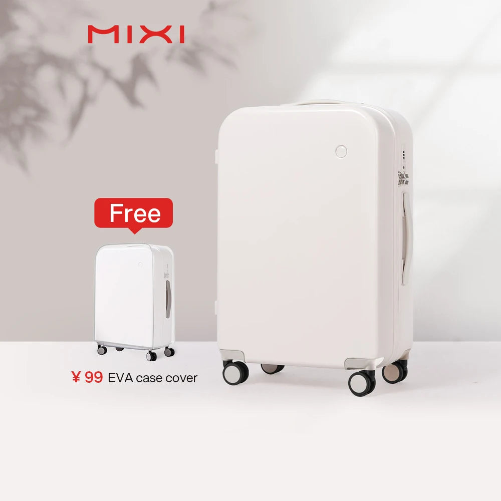 Mixi Hardside Luggage - Premium PC Travel Suitcase with Spinner Wheels
