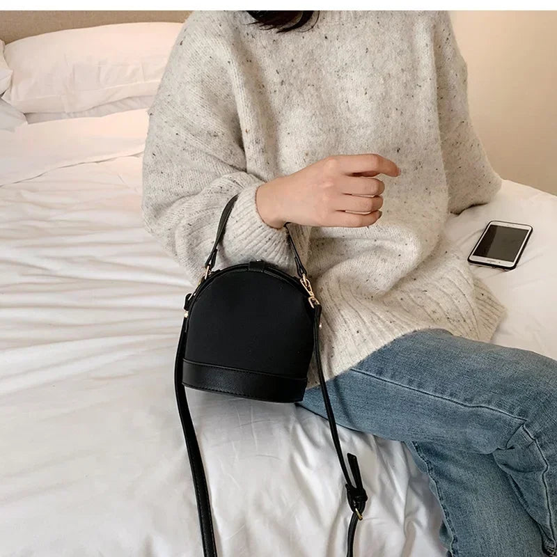 Autumn Winter Network Red One Shoulder Women's Bag New Fashion Crossbody Versatile Ins Texture Bucket Bag Shoulder Bags