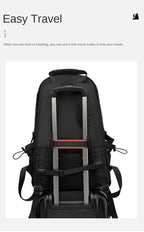 50L 60L 80L Travel Backpack for Women and Men Large Capacity Outdoor Waterproof Men's Business Trip Backpacks Women's Laptop Bag