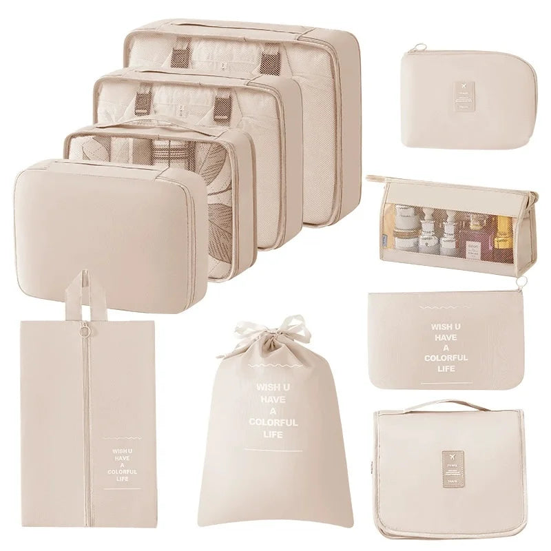 Travel Set Storage Bags Packing Cubes Student Dormitories Clothing Sorting Bags Clothes Digital Toiletries Shoes Organizer bag