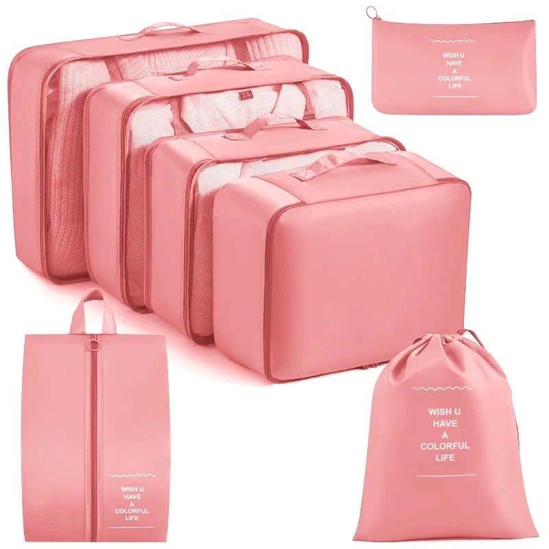 Travel Set Storage Bags Packing Cubes Student Dormitories Clothing Sorting Bags Clothes Digital Toiletries Shoes Organizer bag