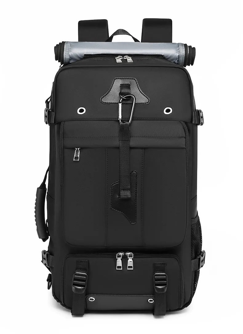 55L Large Capacity Travel Bag For Men 15.6 Inch Laptop Suitcase Backpack Multi-function Waterproof Backpack Outdoor Camping Bags