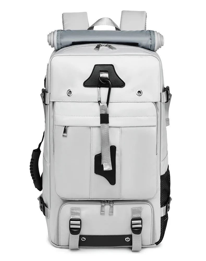 55L Large Capacity Travel Bag For Men 15.6 Inch Laptop Suitcase Backpack Multi-function Waterproof Backpack Outdoor Camping Bags