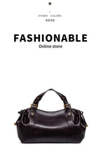 2026 New Women's Bag Boston Bag Solid Color Simple Handbag Working Bag Shoulder Crossbody Tote Soft