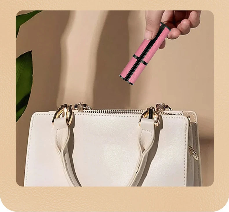 5ML Portable Compact Leather Perfume Bottle Multipurpose Sprayer Refillable Empty Perfume Atomizer for Travel Spray Bottle 1PC