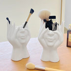 1PC Vinyl Figure Makeup Brush Holder