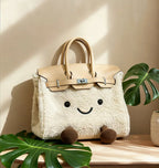 Niche design jllycatlm wind doll bag knock cute plush platinum bag bk elf tote bag