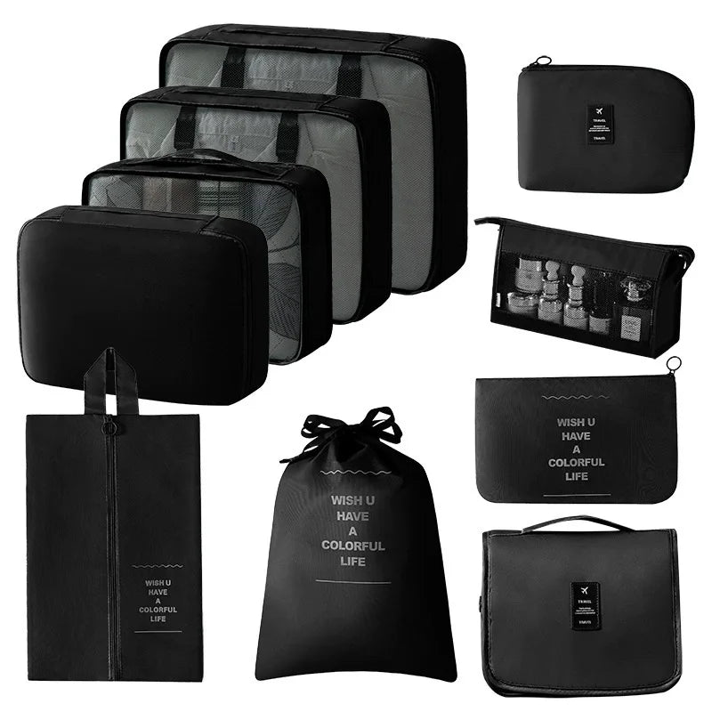 Travel Set Storage Bags Packing Cubes Student Dormitories Clothing Sorting Bags Clothes Digital Toiletries Shoes Organizer bag