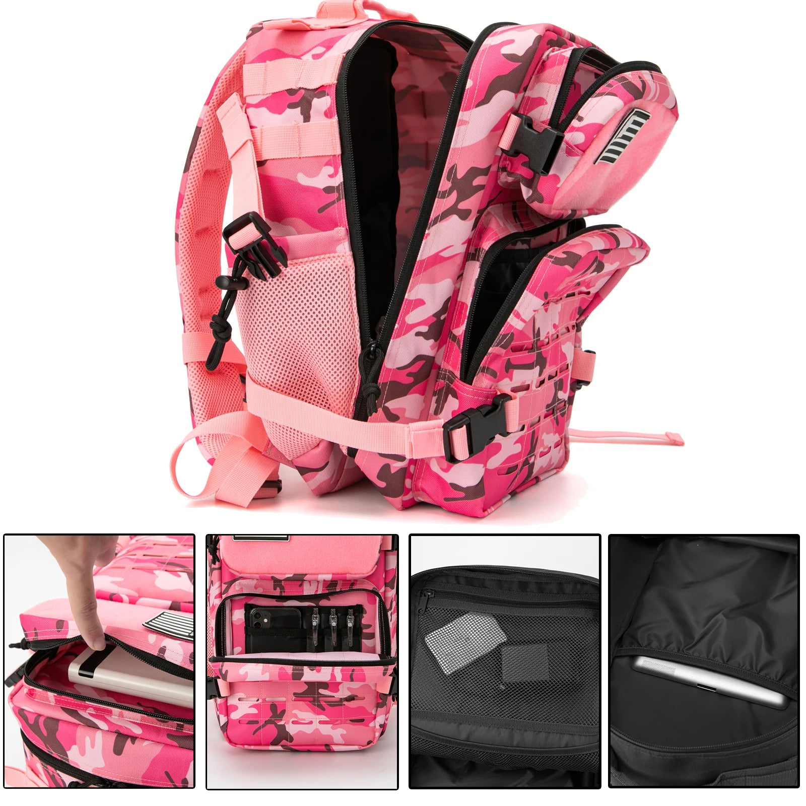 Pink Hiking Backpack