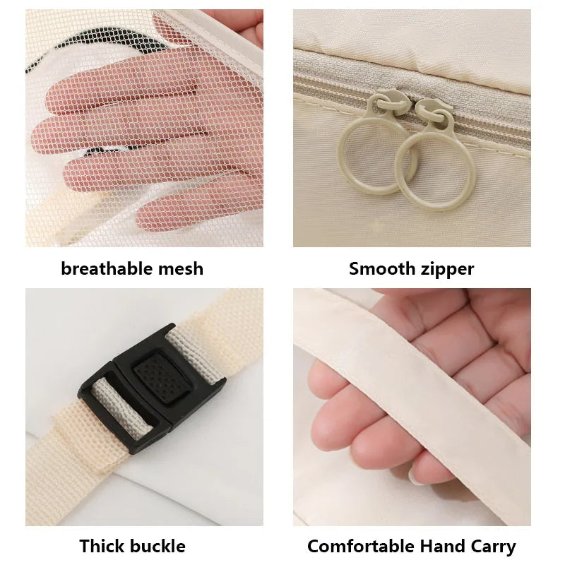 Travel Set Storage Bags Packing Cubes Student Dormitories Clothing Sorting Bags Clothes Digital Toiletries Shoes Organizer bag