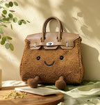 Niche design jllycatlm wind doll bag knock cute plush platinum bag bk elf tote bag