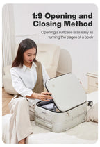 Mixi New PC Aluminum Frame Suitcase Front Opening Rolling Travel Luggage 20 Inch Carry-On 24 26 Inch M9291