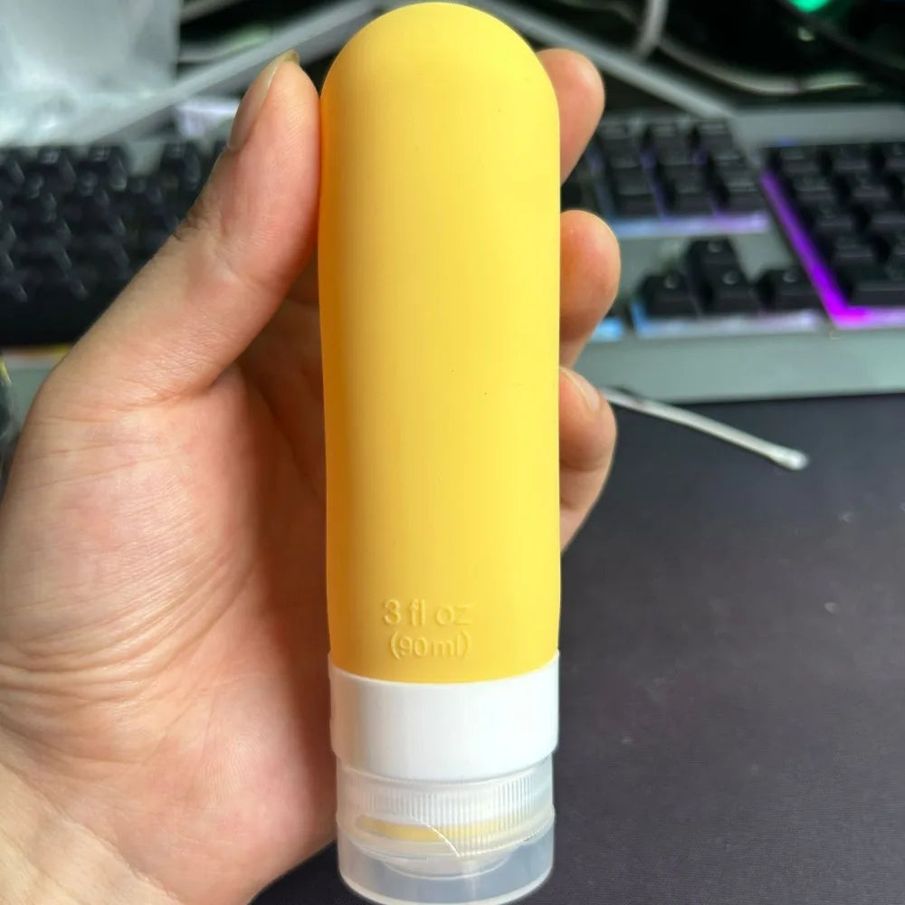 17pcs/4pcs Travel Bottle Set Leak-Proof Container Portable Refillable Toiletries Shampoo Conditioner Lotion Liquid Empty Bottles