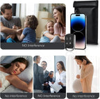 Car Key Signal Blocker Bag Waterproof Fireproof RFID Blocking Pouch Faraday Bag for Car Keys Phone Wallet Anti-Theft Protection