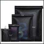 Car Key Signal Blocker Bag Waterproof Fireproof RFID Blocking Pouch Faraday Bag for Car Keys Phone Wallet Anti-Theft Protection