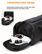 Large Capacity Travel Duffel Bag - Durable Oxford Cloth, Spacious & Stylish Overnight Sports Gym Bag with Multiple Compartments
