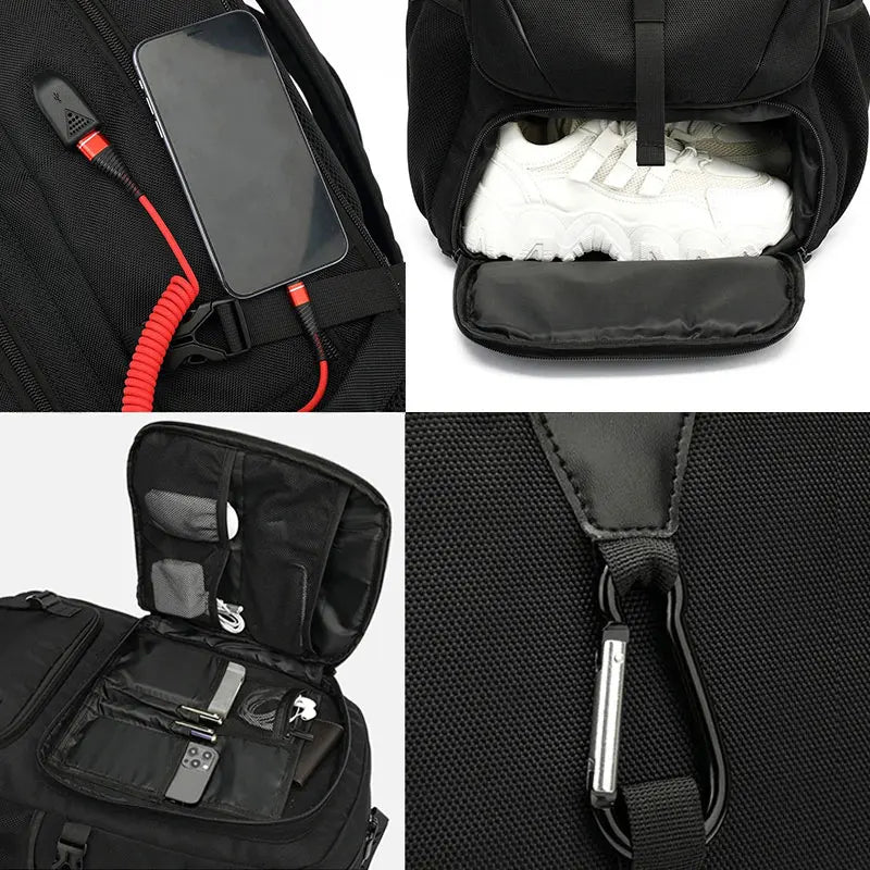 50L 60L 80L Travel Backpack for Women and Men Large Capacity Outdoor Waterproof Men's Business Trip Backpacks Women's Laptop Bag