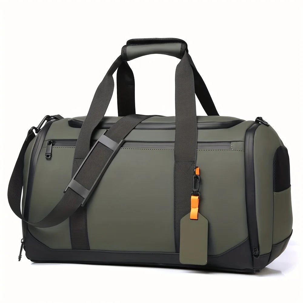 Large Capacity Travel Duffel Bag - Durable Oxford Cloth, Spacious & Stylish Overnight Sports Gym Bag with Multiple Compartments