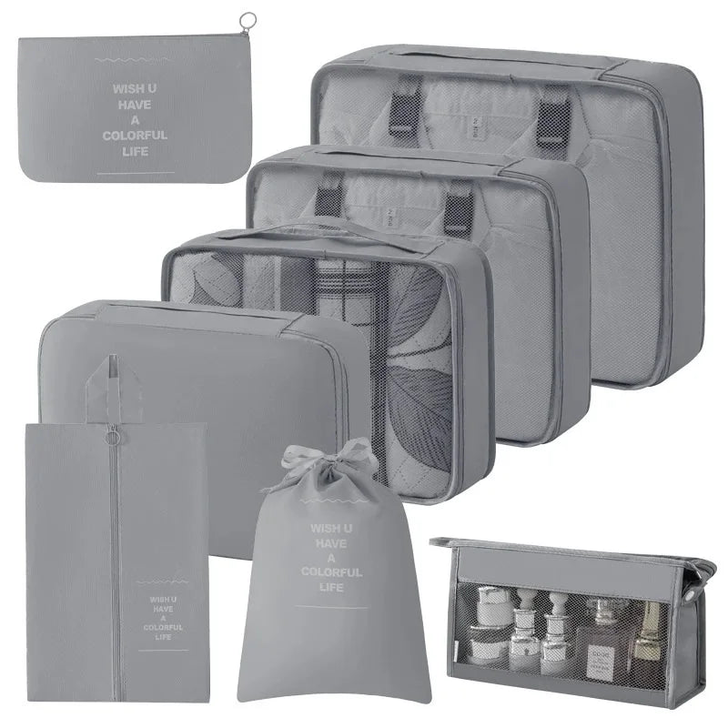 Travel Set Storage Bags Packing Cubes Student Dormitories Clothing Sorting Bags Clothes Digital Toiletries Shoes Organizer bag