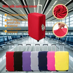 Fashion travel suitcase protective cover Luggage Protective Cover Solid Color Suitable for 18-28 Inch Suitcases