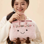 Niche design jllycatlm wind doll bag knock cute plush platinum bag bk elf tote bag