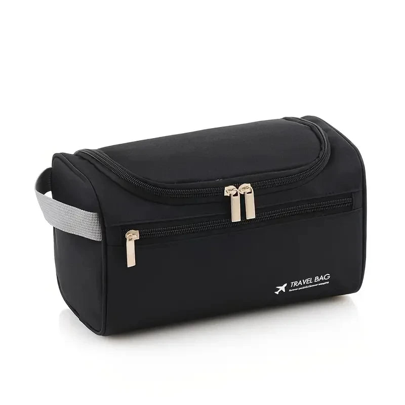 Leather Toiletry Bag for Men Women Dopp Kit Mens Hanging Toiletry Bag Travel Toiletry Bag for Traveling Large Cosmetic Bag for T