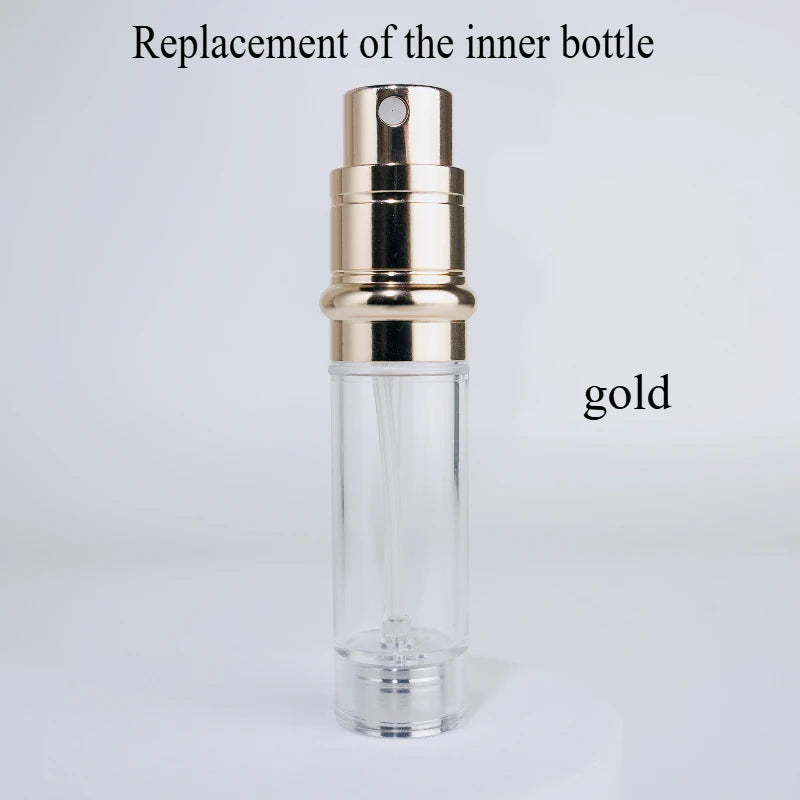 5ML Portable Compact Leather Perfume Bottle Multipurpose Sprayer Refillable Empty Perfume Atomizer for Travel Spray Bottle 1PC