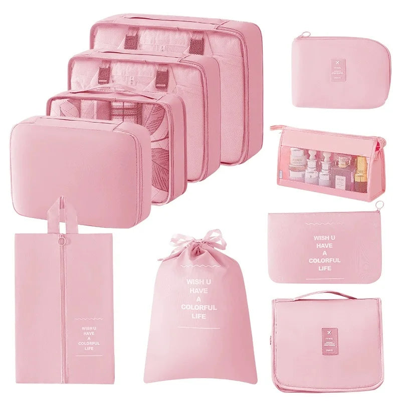 Travel Set Storage Bags Packing Cubes Student Dormitories Clothing Sorting Bags Clothes Digital Toiletries Shoes Organizer bag