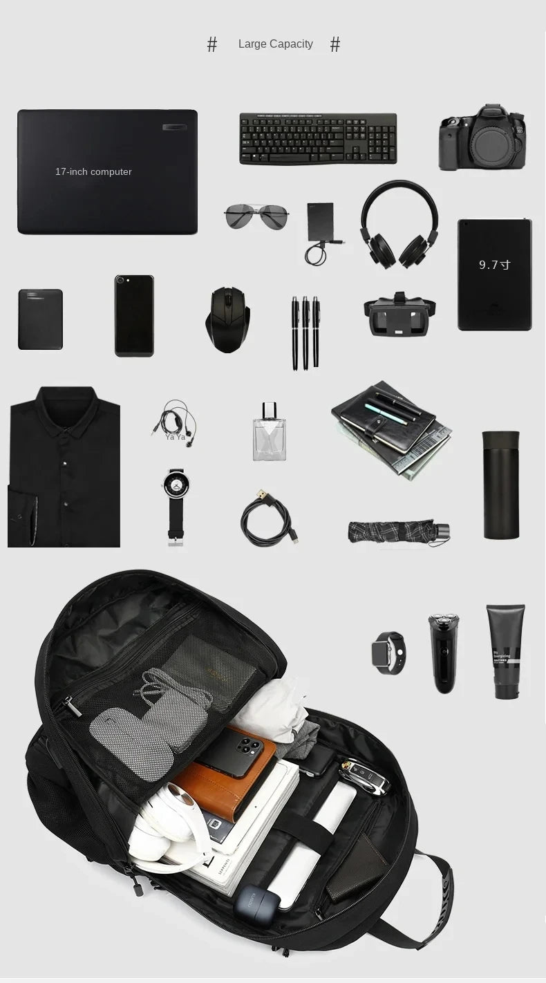 50L 60L 80L Travel Backpack for Women and Men Large Capacity Outdoor Waterproof Men's Business Trip Backpacks Women's Laptop Bag