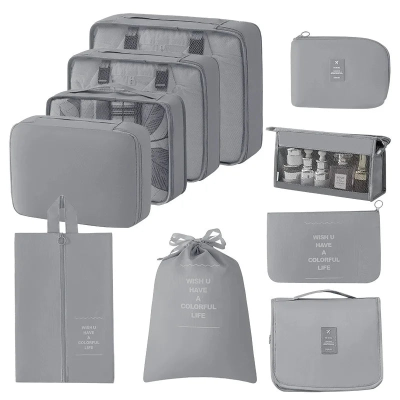 Travel Set Storage Bags Packing Cubes Student Dormitories Clothing Sorting Bags Clothes Digital Toiletries Shoes Organizer bag