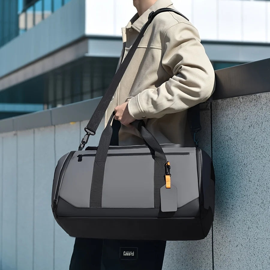 Large Capacity Travel Duffel Bag - Durable Oxford Cloth, Spacious & Stylish Overnight Sports Gym Bag with Multiple Compartments