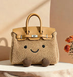 Niche design jllycatlm wind doll bag knock cute plush platinum bag bk elf tote bag