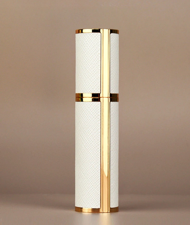 5ML Portable Compact Leather Perfume Bottle Multipurpose Sprayer Refillable Empty Perfume Atomizer for Travel Spray Bottle 1PC