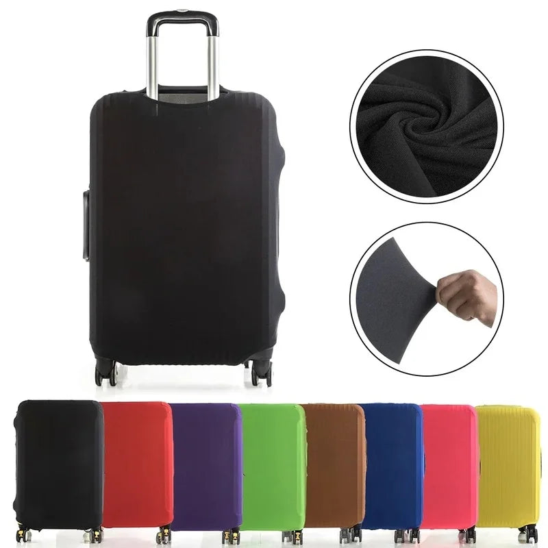 Fashion travel suitcase protective cover Luggage Protective Cover Solid Color Suitable for 18-28 Inch Suitcases