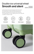 Mixi Hardside Luggage - Premium PC Travel Suitcase with Spinner Wheels