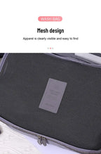 6pcs Multifunction Travel Bags Waterproof Clothes Storage Luggage Organizer Pouch Packing Cube Men And Women Travel Storage Bag