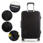 Fashion travel suitcase protective cover Luggage Protective Cover Solid Color Suitable for 18-28 Inch Suitcases