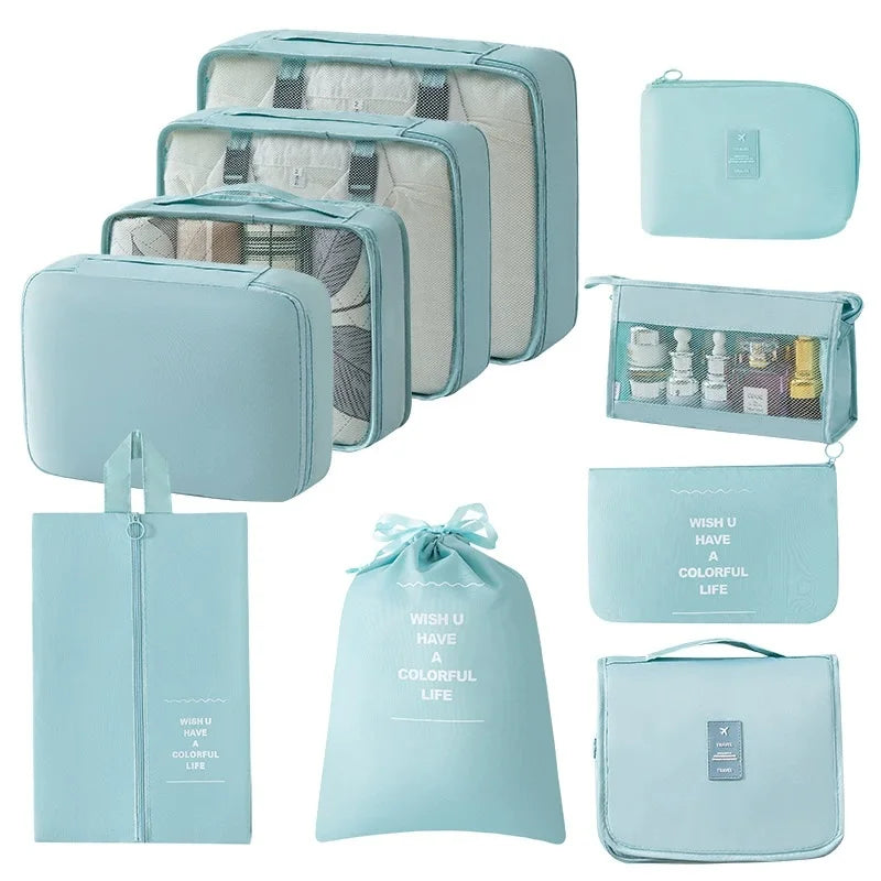 Travel Set Storage Bags Packing Cubes Student Dormitories Clothing Sorting Bags Clothes Digital Toiletries Shoes Organizer bag