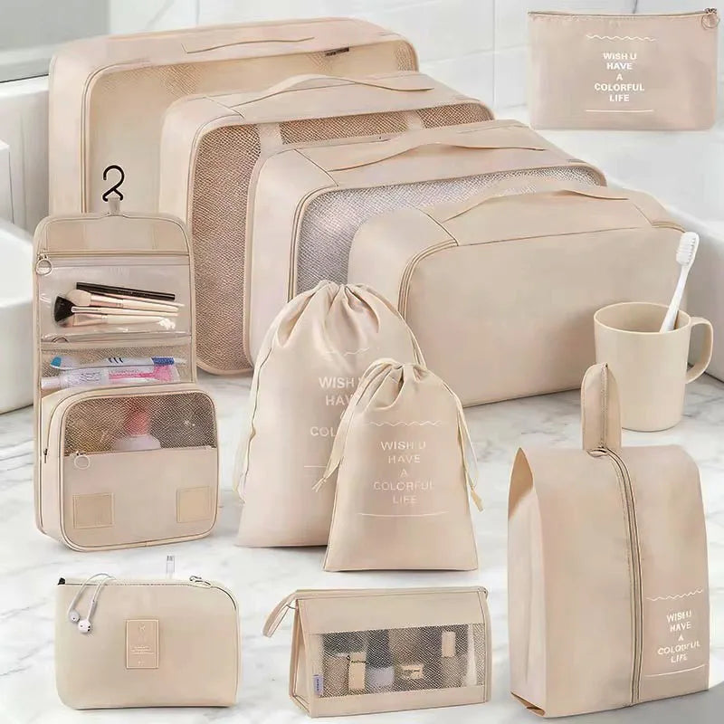 Travel Set Storage Bags Packing Cubes Student Dormitories Clothing Sorting Bags Clothes Digital Toiletries Shoes Organizer bag