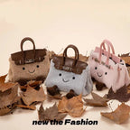 Niche design jllycatlm wind doll bag knock cute plush platinum bag bk elf tote bag