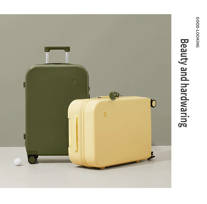 Mixi Hardside Luggage - Premium PC Travel Suitcase with Spinner Wheels