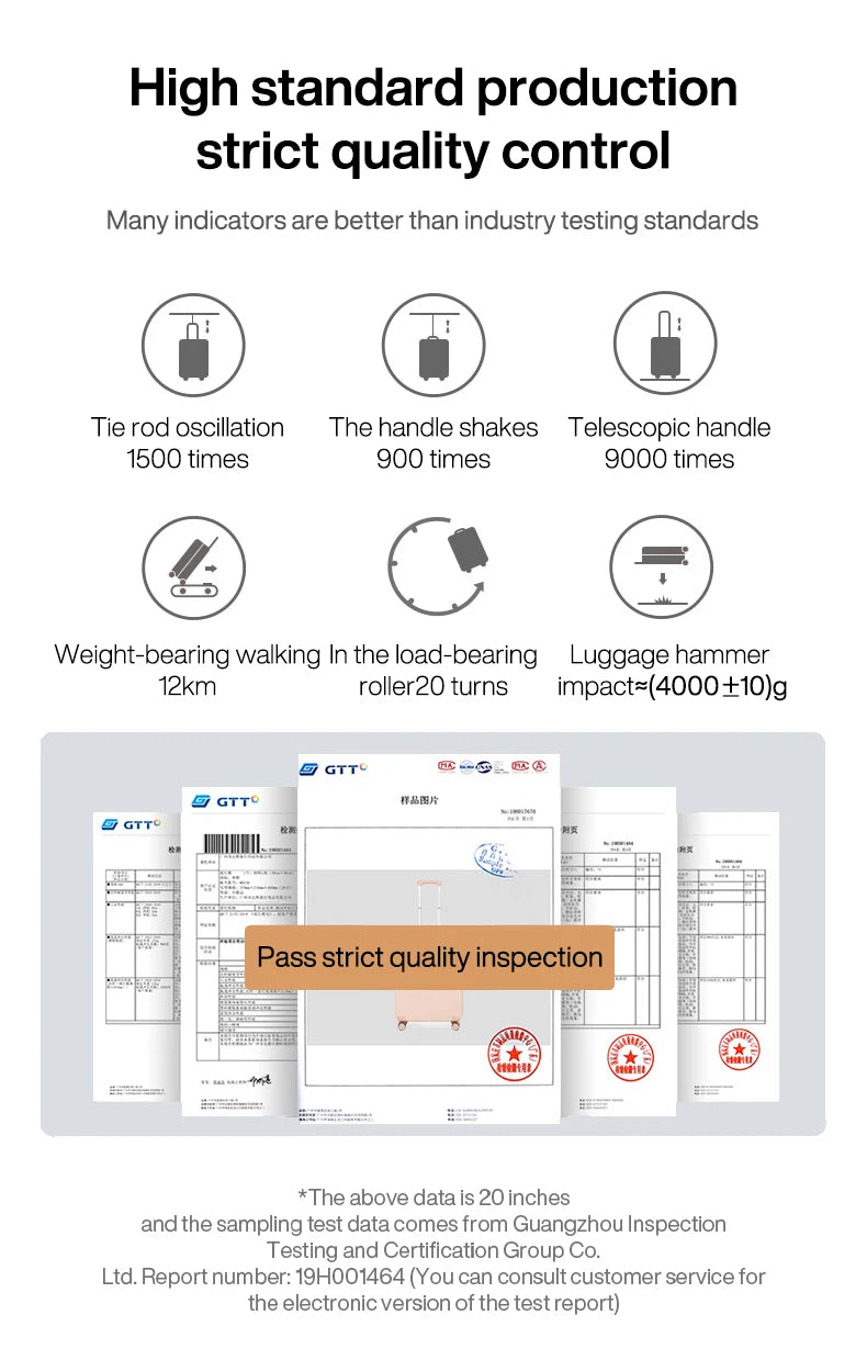 Mixi Hardside Luggage - Premium PC Travel Suitcase with Spinner Wheels