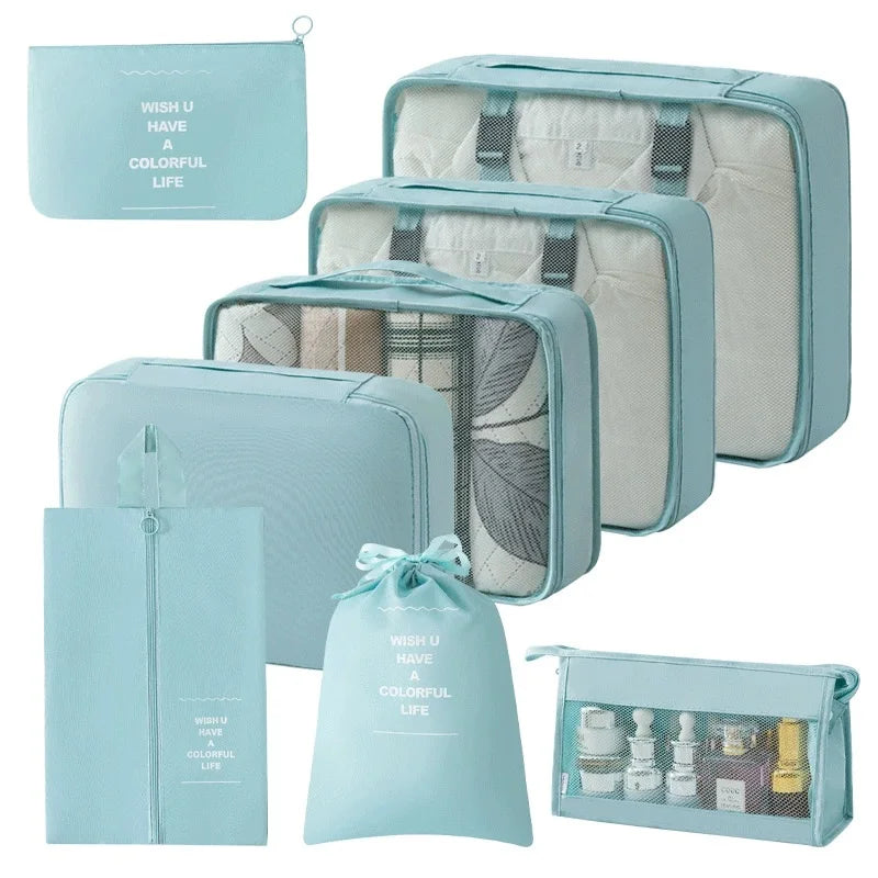 Travel Set Storage Bags Packing Cubes Student Dormitories Clothing Sorting Bags Clothes Digital Toiletries Shoes Organizer bag