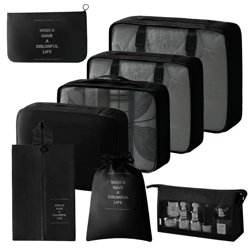 Travel Set Storage Bags Packing Cubes Student Dormitories Clothing Sorting Bags Clothes Digital Toiletries Shoes Organizer bag