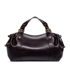 2026 New Women's Bag Boston Bag Solid Color Simple Handbag Working Bag Shoulder Crossbody Tote Soft