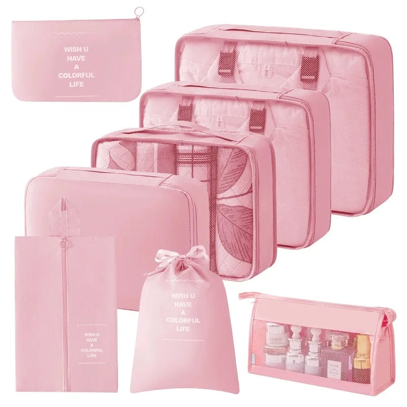 Travel Set Storage Bags Packing Cubes Student Dormitories Clothing Sorting Bags Clothes Digital Toiletries Shoes Organizer bag