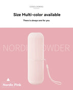 Portable Toothpaste Toothbrush Protect Holder Case Travel Camping Storage Box Protect Toothbrush Toothpaste from Dirt and Damage