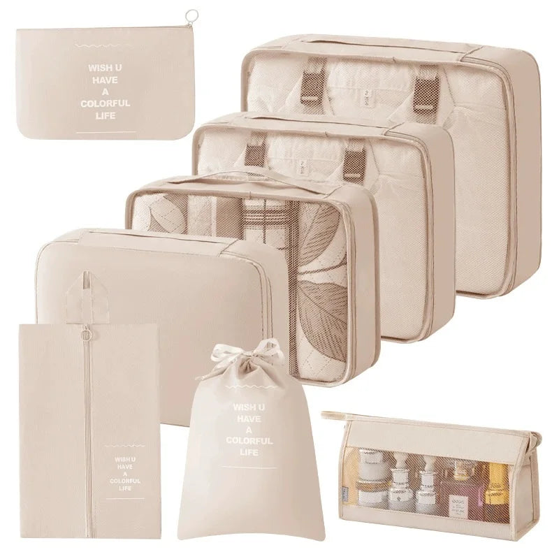 Travel Set Storage Bags Packing Cubes Student Dormitories Clothing Sorting Bags Clothes Digital Toiletries Shoes Organizer bag