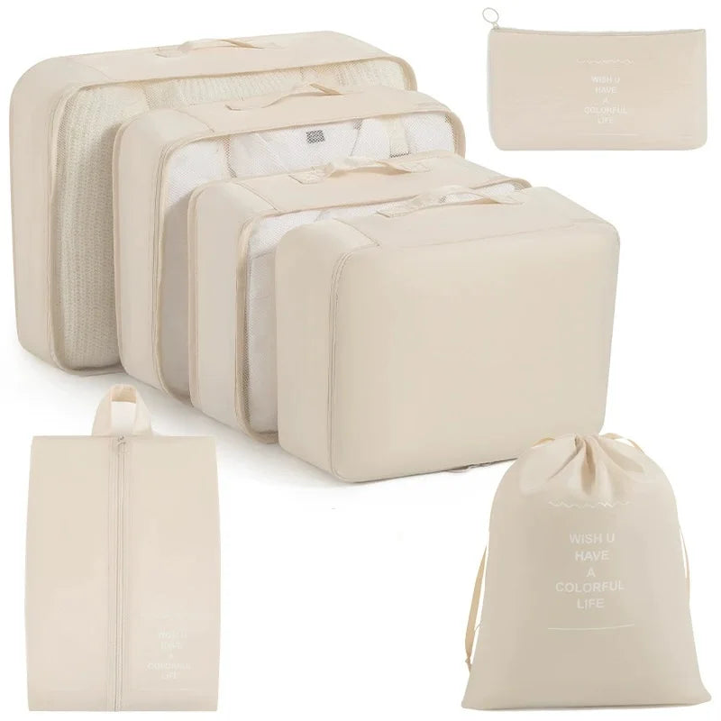 Travel Set Storage Bags Packing Cubes Student Dormitories Clothing Sorting Bags Clothes Digital Toiletries Shoes Organizer bag