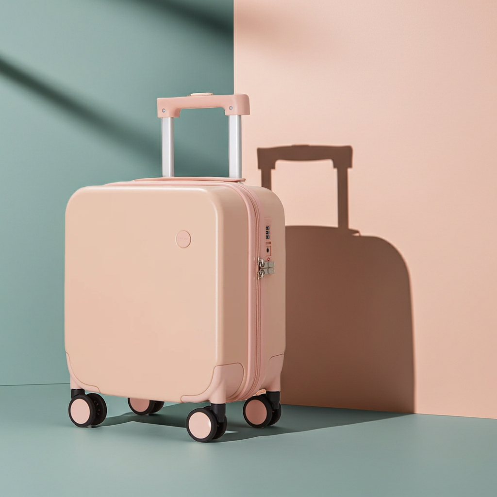 MIXI 14 Inch Underseat Carry On Luggage Lightweight Mini Suitcase PC Small Kids Bag TSA Lock Travel Suit Case  Spinner Wheels